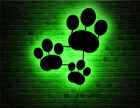 Thumbnail for Dog Footprints Paws Sign