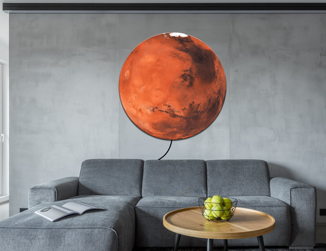 Red Planet Mars Wall