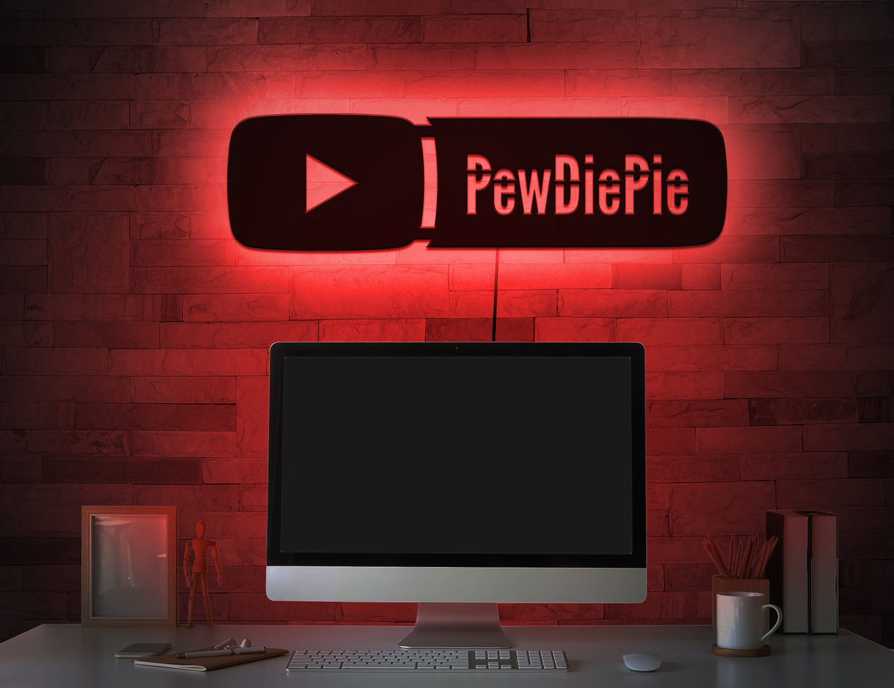 Personalize Youtube Led Sign