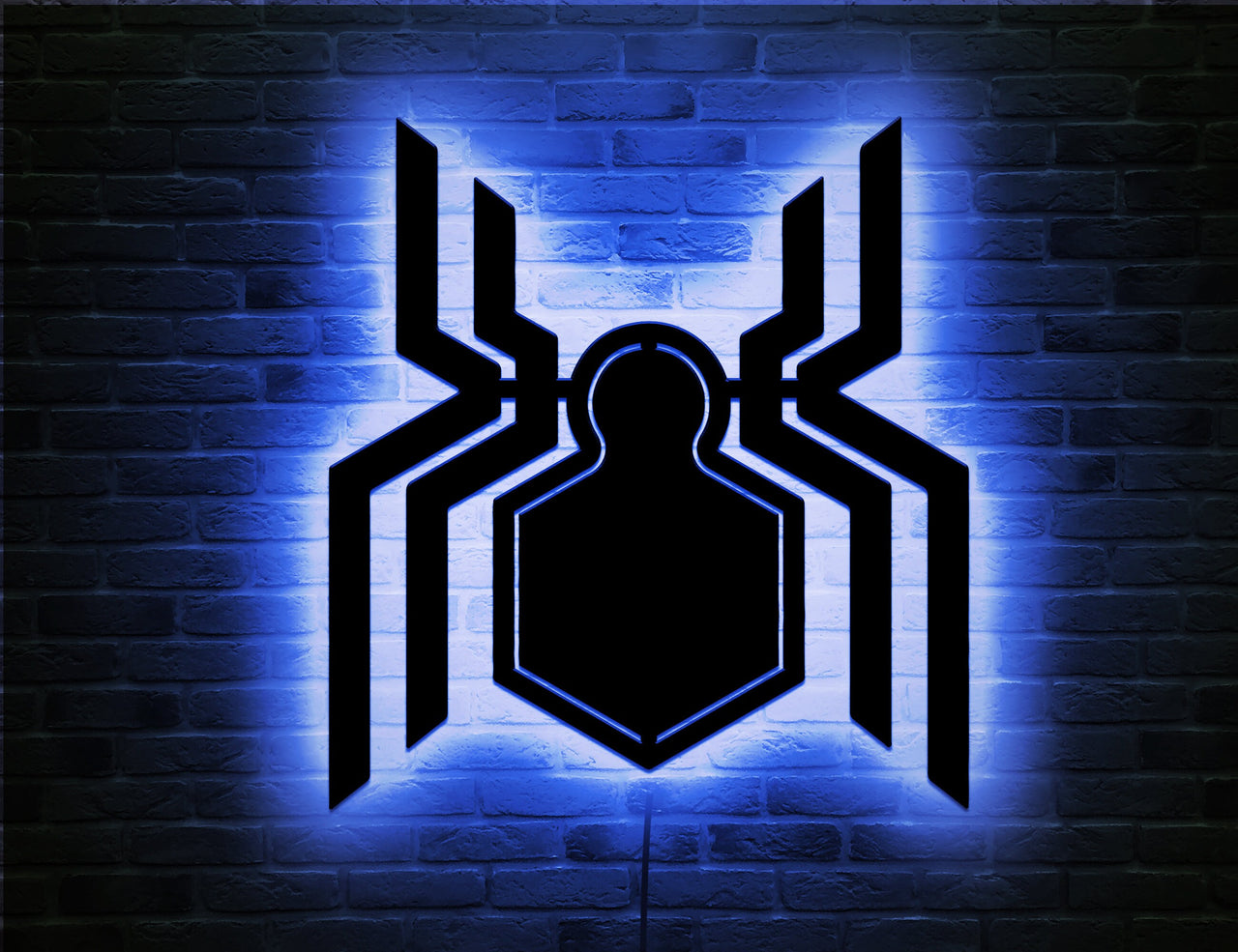 Spider Led Sign Wall